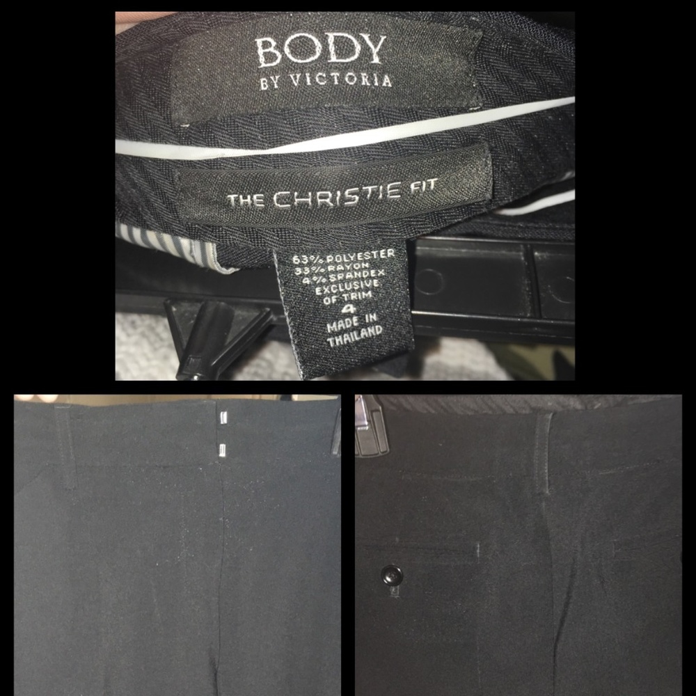 BLACK DRESS PANTS THE CHRISTIE FIT